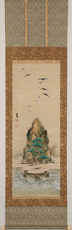 蓬莱山図